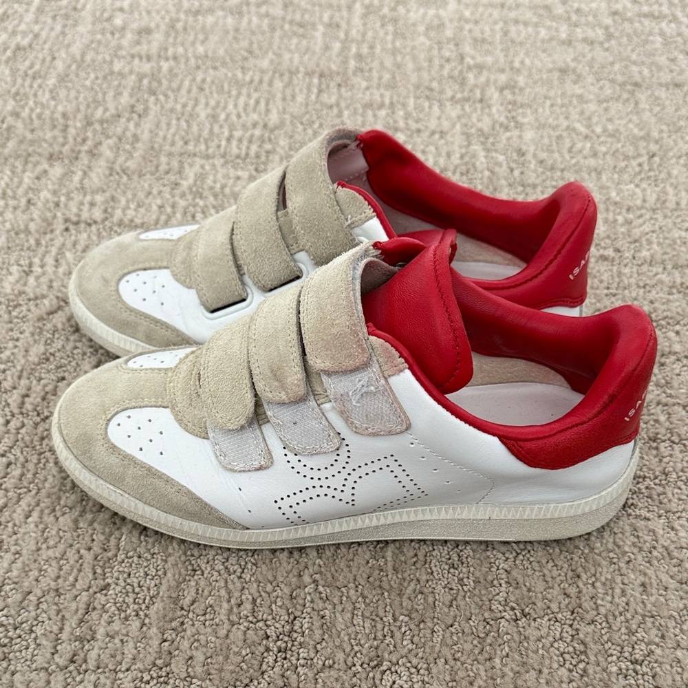 Isabel Marant Beth Low Top Sneakers - Picture 6 of 8